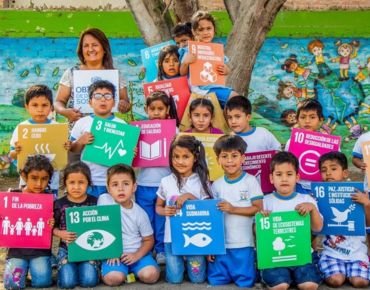 Young learners engaging in sustainability education